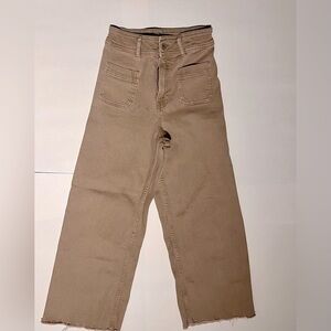 Zara jeans, 11-12, inseam 24 ,taupe